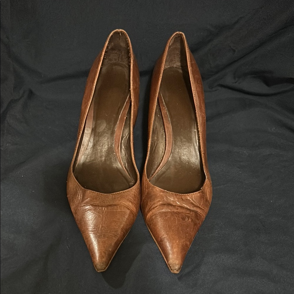 ALDO - Elegant Brown Leather Women's Shoes